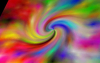 Blackhole and Twirl3D superimposition