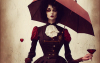 thargor6_steampunk_alice_with_scissor-hands_red_wine_rainy_day__d7bfe24d-8db5-42a3-af10-7debc0bc4017