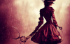 thargor6_steampunk_alice_with_scissors_hands_red_wine_rainy_day_89ae7a90-5d7c-41bd-bea0-5d7d83c12ea4