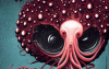 thargor6_a_large_squid_filled_with_red_wine_holding_a_beautiful_153d7bdb-31f2-4a62-a7fb-0bb9cbefb82a