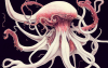 thargor6_a_large_squid_filled_with_red_wine_holding_a_beautiful_357f7bc6-84b3-4e7c-b2ca-4f45816c5b7a