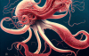 thargor6_a_large_squid_filled_with_red_wine_holding_a_beautiful_9b6ab366-8f6f-4f43-b0c0-e045ce75c0a6