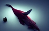 thargor6_stranded_woman_a_whale_red_wine_arnold_render_f69c9ee6-5d3b-4924-96bf-d1477de5891f