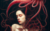 thargor6_a_large_squid_filled_with_red_wine_holding_a_beautiful_cbb628f5-520c-4468-97c6-85ccb9c4f663